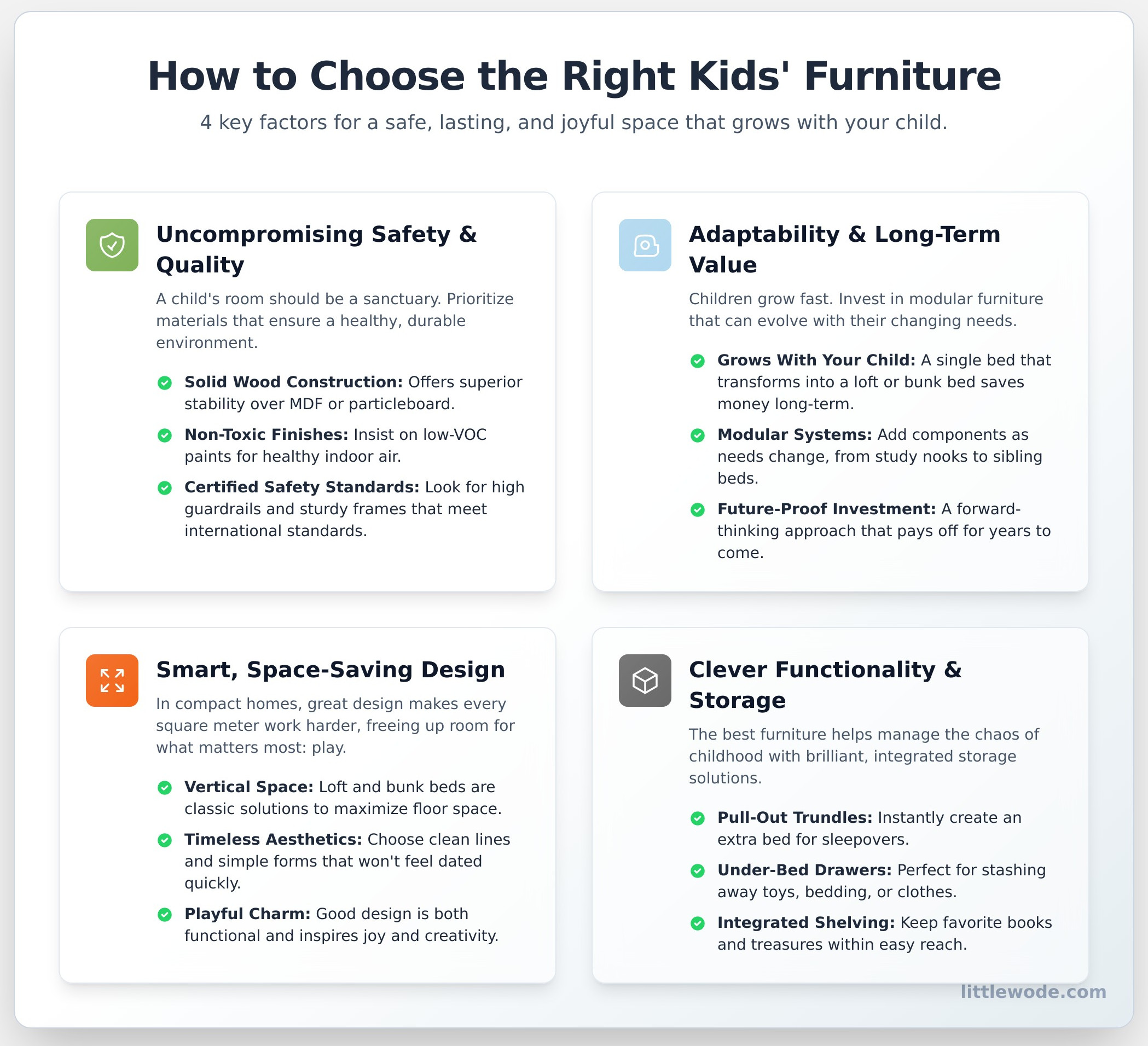 Considering Piccolo House? A Parent’s Guide to Kids’ Furniture in Singapore - Infographic
