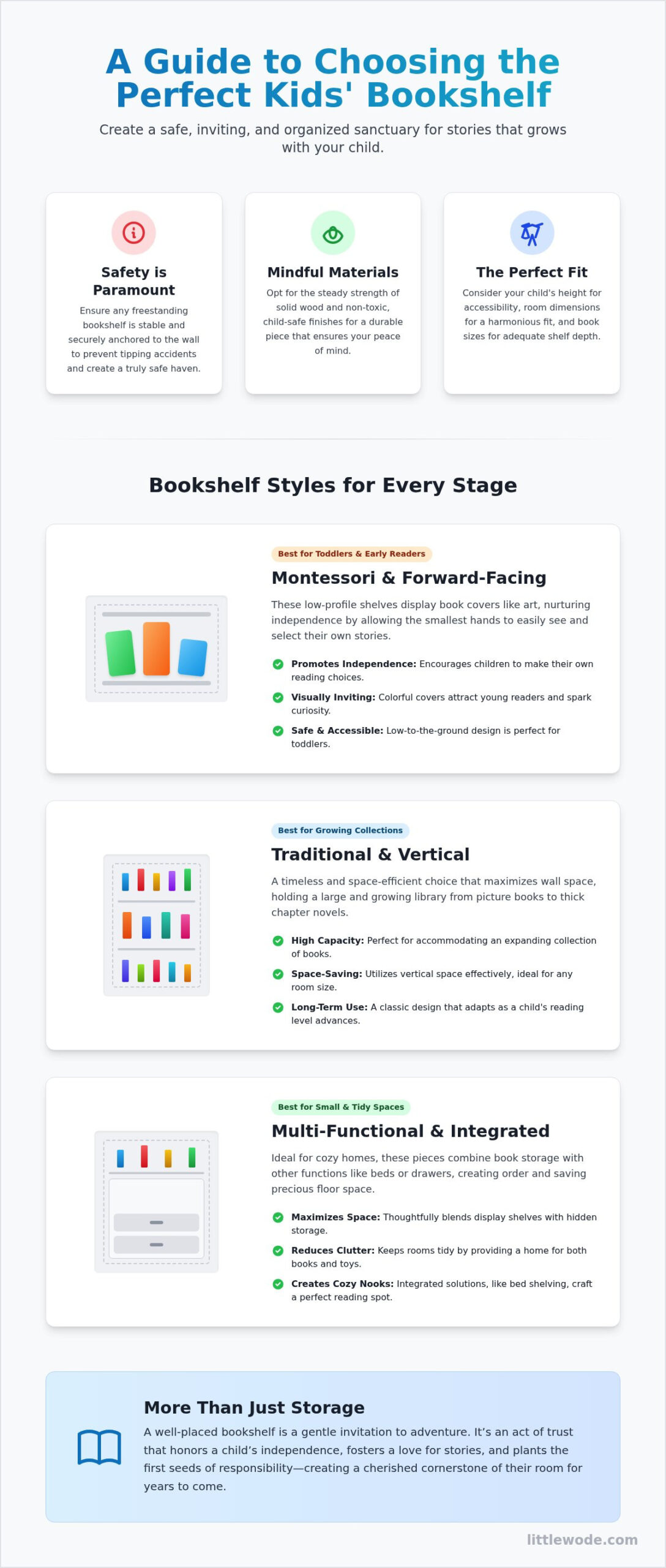 A Gentle Guide to Choosing a Kids Bookshelf: Nurturing a Love for Stories